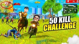 50 Kills Challenge With @TondeGamer & Maina - Free Fire Max