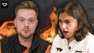 Jamie Chadwick Talks W Series Whilst Eating SPICY WINGS