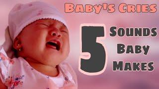 UNDERSTANDING BABY'S CRY MEANING | 5 SOUND REFLEXES | BABY LANGUAGE | MIKELLE QUIROZ