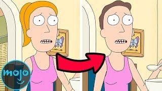 Top 10 Crazy Things You Never Noticed in Rick and Morty