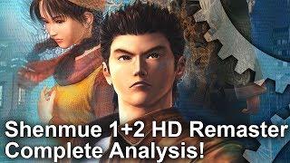 Shenmue 1+2 HD Remaster: The Ultimate Version - PS4 Pro/Xbox One X/PC and Dreamcast Tested!