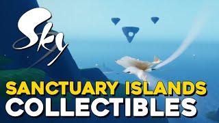 Sky Children Of The Light Scantuary Islands All Collectible Locations (All Winged Lights)