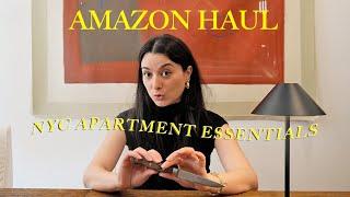 Amazon Haul | NYC Apartment Essentials