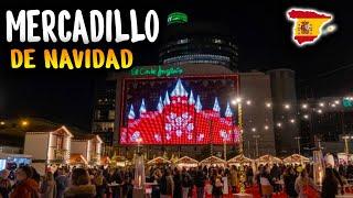 ¡ESTE ES el Mercadillo Navideño MÁS POPULAR de Madrid España!