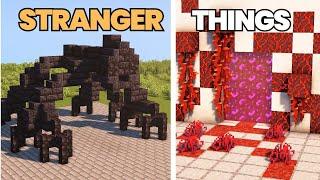 Minecraft 5 stranger things build hacks #1.20