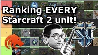 Beastyqt Ranks Every StarCraft 2 Unit! (Tier List)