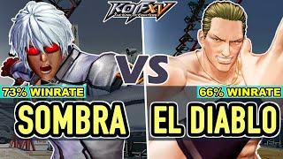 KOF XV ▰ Sombra (K'/Joe/Terry) vs El Diablo (Geese/Isla/Benimaru)