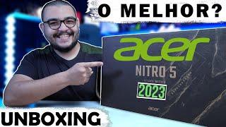 ACER NITRO 5 AN515-58 será o MELHOR notebook GAMER? Unboxing e análise i5 12450H + RTX3050 4GB