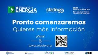 SE2023 - Integración energética: OLADE -BID - AUDIO INGLES