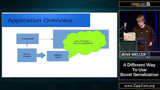 A different way to use boost serialization - Jens Weller [ CppCon 2015 ]