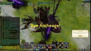 Last 5 minutes of Archeage Celestia (EU)