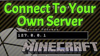 How To Join To Your Own Minecraft Server (Get Your Friends On Your Minecraft Server)