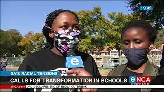 Pretoria school girls protest racism