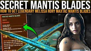 How To Get SECRET LEGENDARY MANTIS BLADES - Melissa Rory MAXTAC MANTIS BLADES - Cyberpunk 2077 Guide