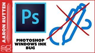 How to Disable Windows Ink - NO PEN PRESSURE in Photoshop