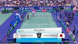 Huang Yu Kai (TPE) [6] vs Takuma Obayashi (JPN) [2] | Vietnam Open 2023 | Finals