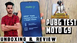Motorola Moto G9 Unboxing & Review | Pubg Graphic | Techwert