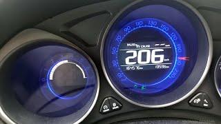 Citroen C4 B7 2.0HDI 150hp acceleration 0-200 km/h