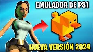 D3SCARGAR EMULADOR DE PS1 PARA PC 2024 | NUEVO DUCKSTATION