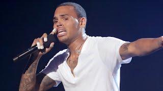 Chris Brown cries live over Michael Jackson's death [4K 2010]