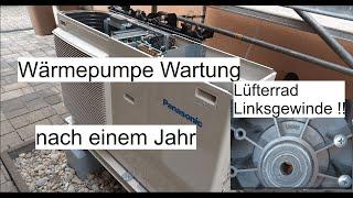 Wärmepumpe Wartung Teil 2 Panasonic Jeisha