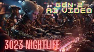 FutureXplorer Nightlife 3023 - An AI VIDEO