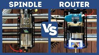 10 Differences Between CNC Spindles & Routers (I Use Both)