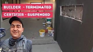 Post Inspection | The Certifier Suspended & Builder Being Investigated Inspection Video…
