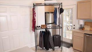 VIPEK V12 Heavy Duty Rolling Garment Rack Review | 3 Tiers Adjustable Wire Shelving