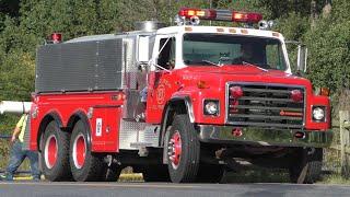 Womelsdorf Volunteer Fire Company Tanker 47 Responding 9/4/20