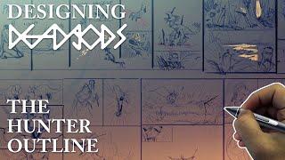 Designing DEAD gODS - The Hunter Outline