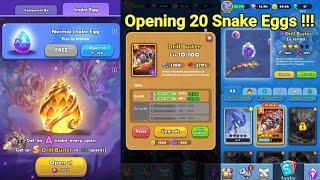 Opening 20 Snake Egg SSSnaker