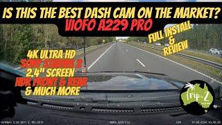 VIOFO A229 Pro Dual Channel | Unboxing | Full installation | Operation and Review - Episode 1