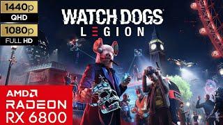 Watch Dogs Legion - RX 6800 16GB + Ryzen 5 7600 | Ultra Settings