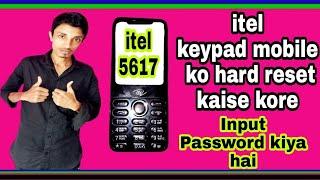 itel 5617 mobile hard reset factory|password| itel mobile restart kaise kare|sahajahan Ahmed Chy2021