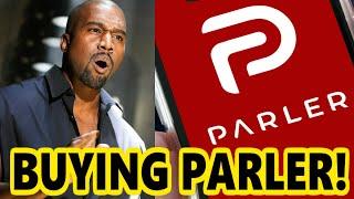 Kanye West Is Buying Parler So He Can't Be Cancelled On Social Media