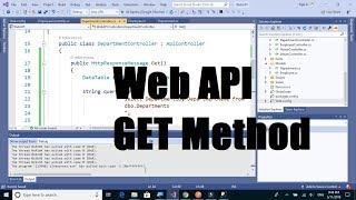 Web API 9; Implement GET method in Web API