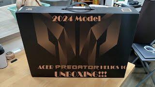 Acer Predator Helios 16 Unboxing: 2024 model, i9-14900HX & RTX 4070