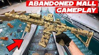 Airsoft Abandoned Shopping Mall 416 Gameplay!