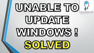 Solved: Windows Update Stuck [Windows 7 SP 1, 8.1 &10]