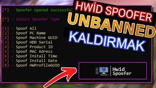 Oyunlarda Donanım Banı Kaldırmak HWİD Spoofer