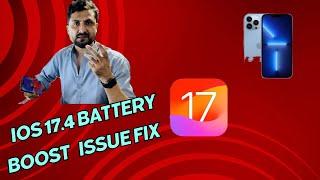 Battery Boost issues in iOS 17.4 fix with easy method