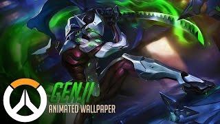 Genji | Animated Wallpaper Overwatch