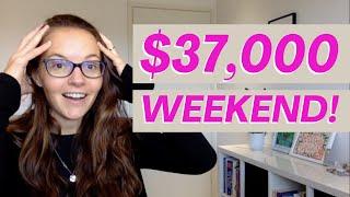 How I Made $37,200 in Just One Weekend! New YouTuber over 40