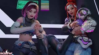 Juno Tickle by Dva and Brig - Trailer Overwatch Tickling