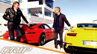 Das Bruder Duell | Porsche 911 GT3 vs. 911 Turbo S | GRIP