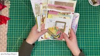 Giveaway + Making An Easy Mini Junk Journal | Tutorial #junkjournal #papercrafts #daphnesdiary