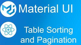 Material UI - Table Sorting and Pagination