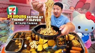 24 Hours Eating at “THEMED” 7-ELEVEN Convenience Stores in Taipei Taiwan