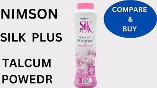 Nimson Silk Plus talcum Powder || With Lon Lastin Perfume ||